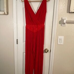 Colorful Cotton Jogger Jumpsuit